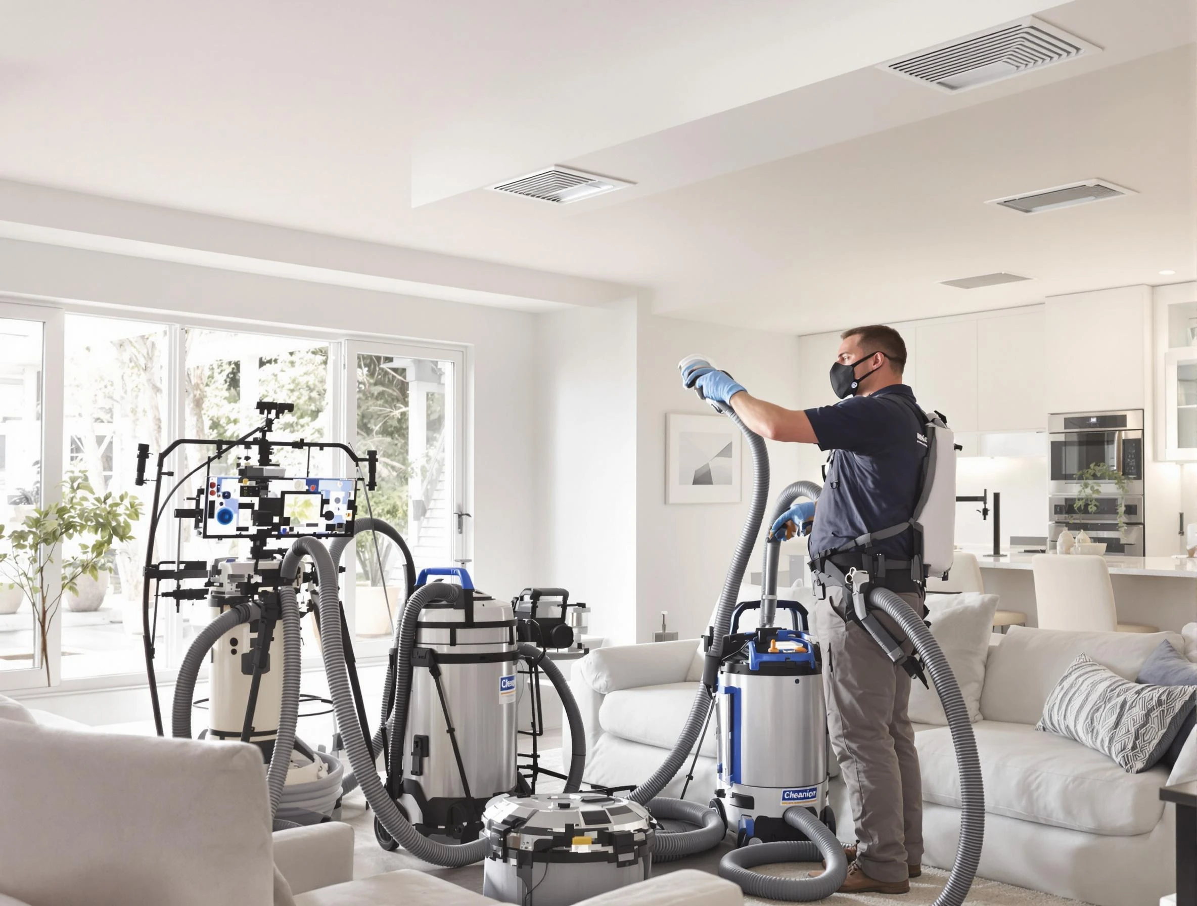 Professional AC duct cleaning by Gallatin Air Duct Cleaning in Gallatin