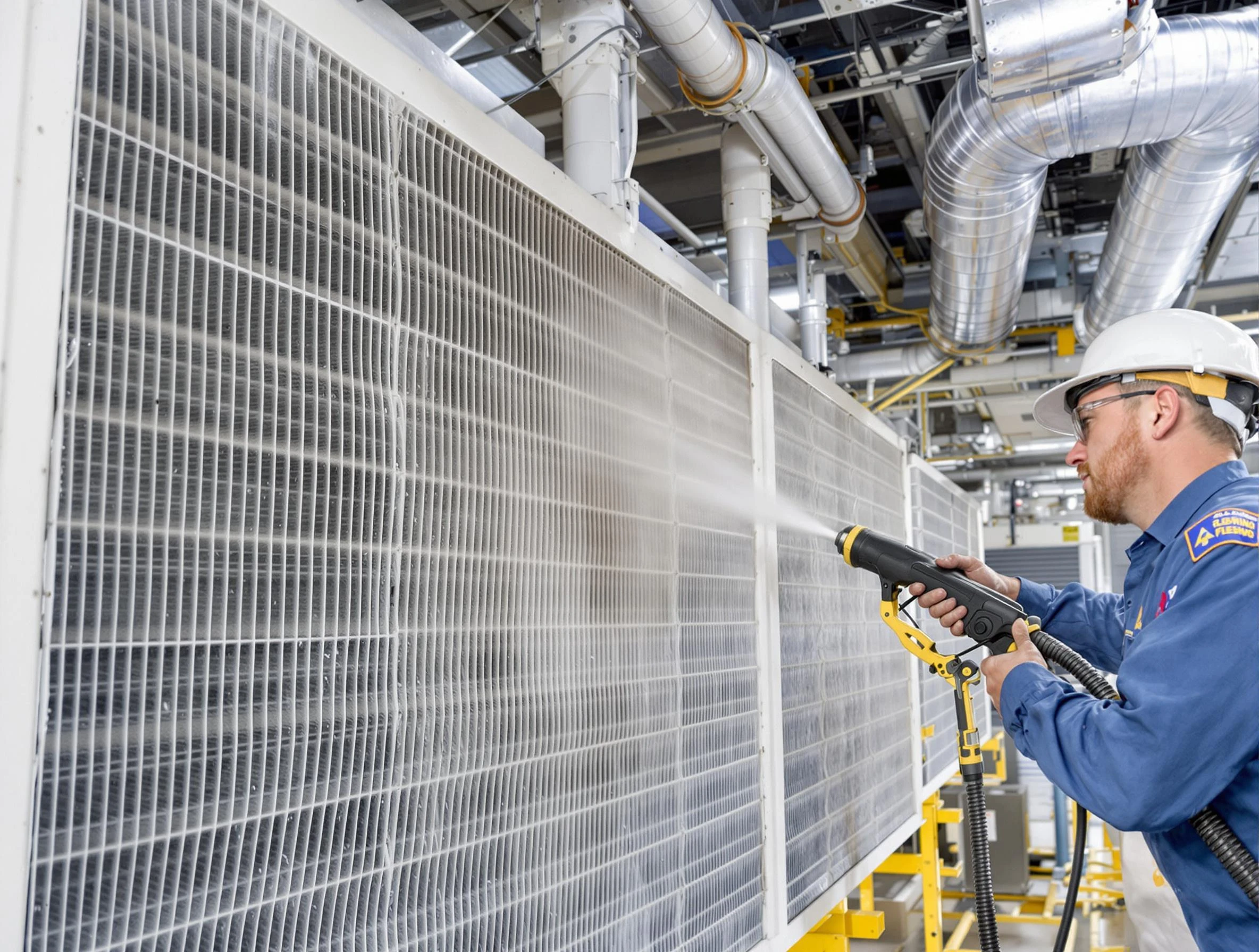 Professional commercial coil cleaning by Gallatin Air Duct Cleaning in Gallatin