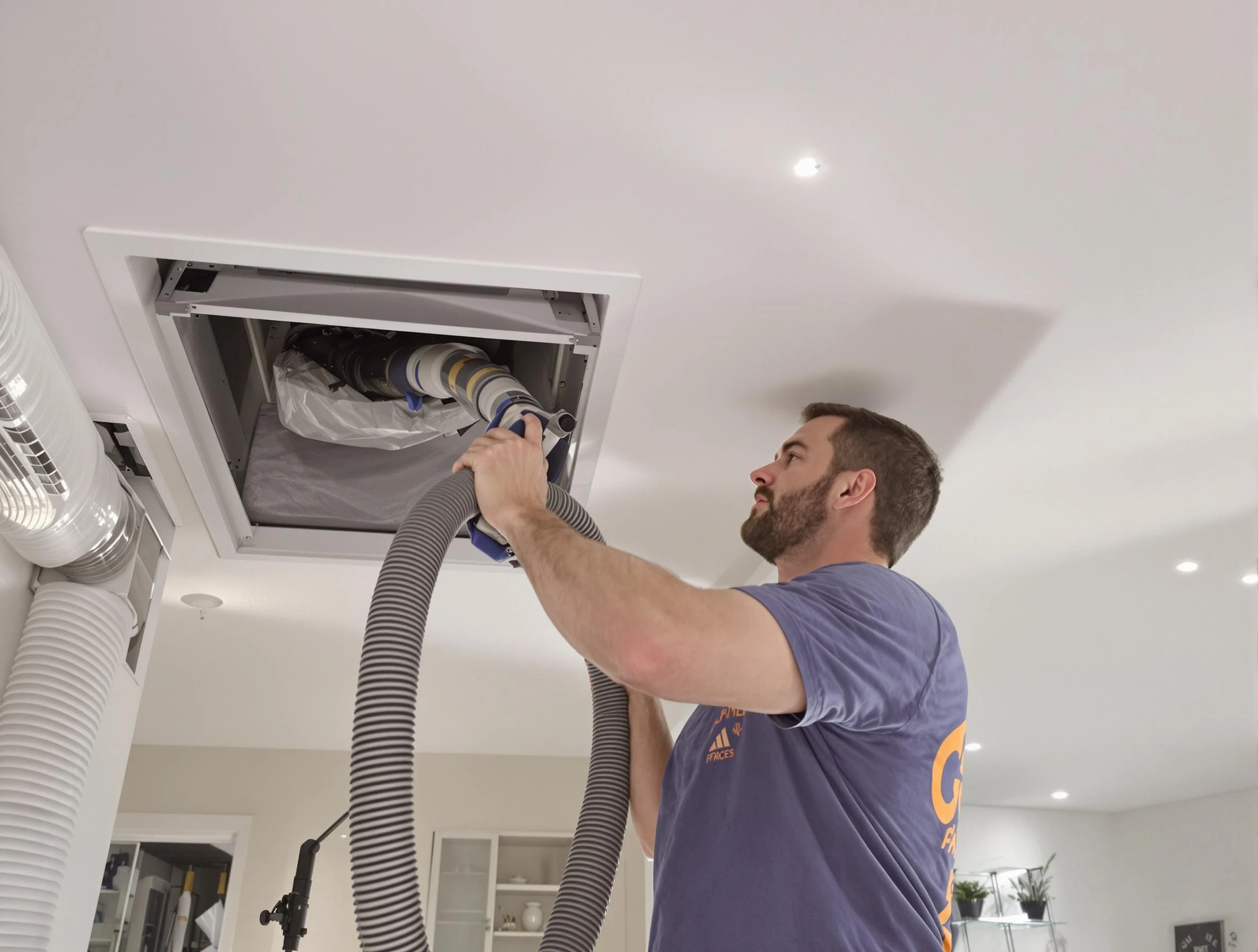 Precision indoor duct cleaning by Gallatin Air Duct Cleaning in Gallatin