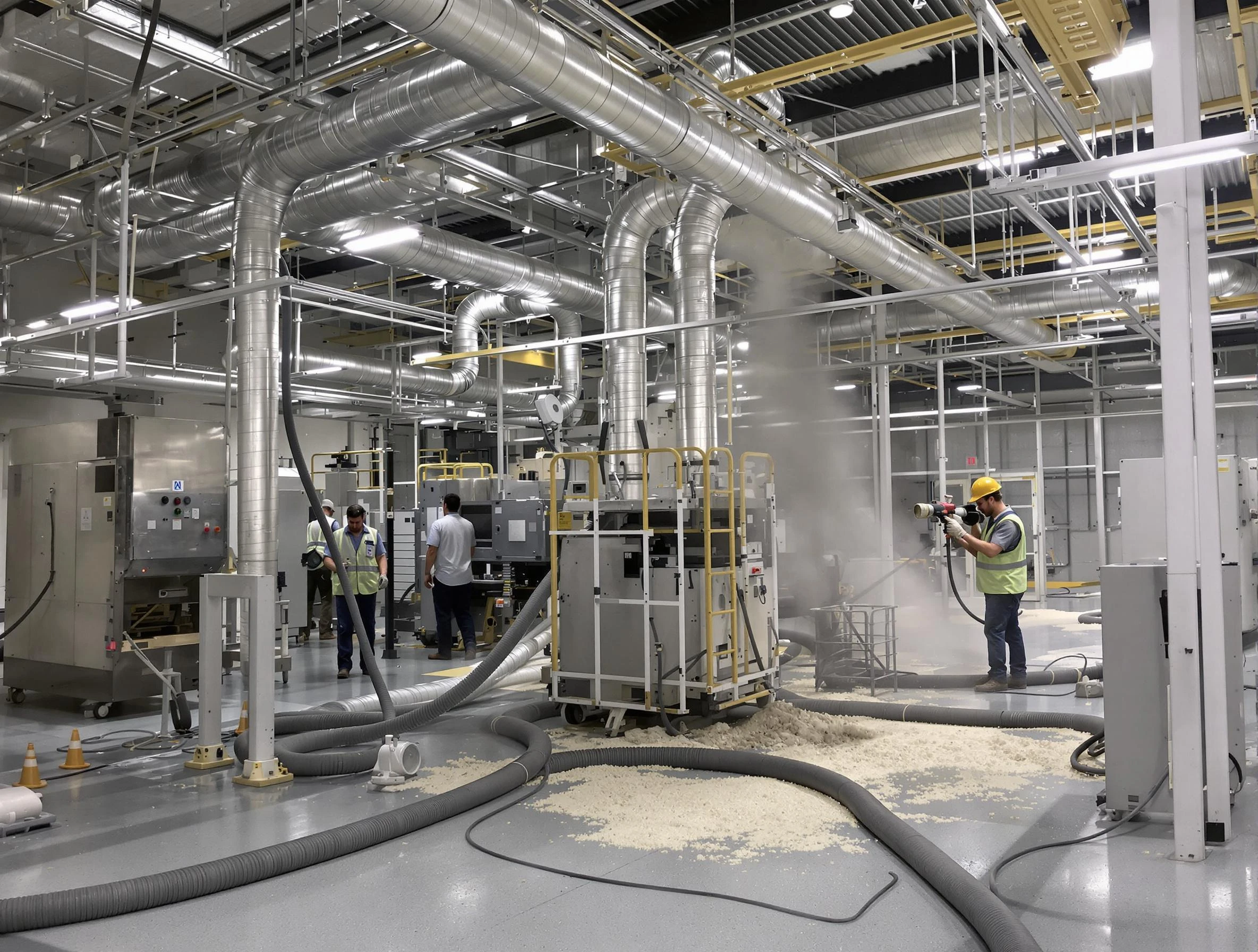 Heavy-duty industrial duct cleaning by Gallatin Air Duct Cleaning in Gallatin